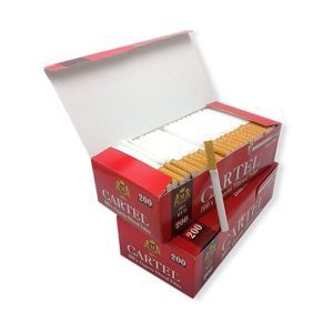 Prazne Cigarete Cartel 100S Red za punjenje rezanim duvanom
