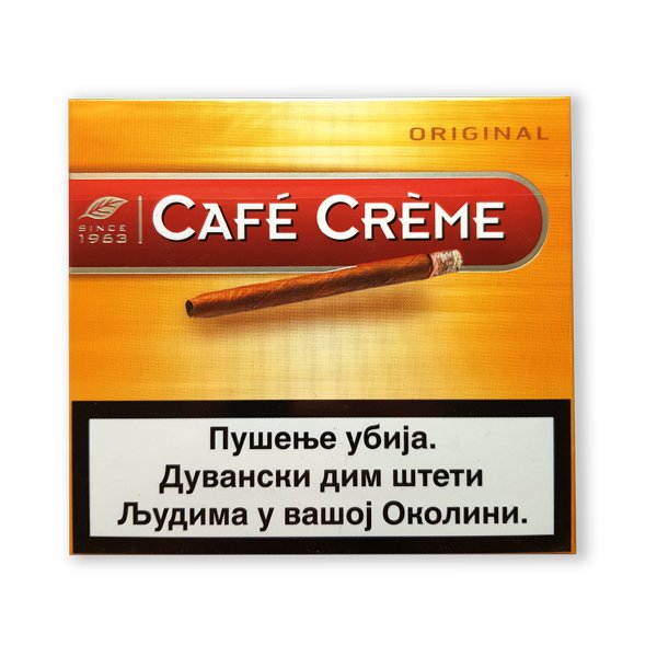 Cafe Creme Original Cigarilosi Bez Filtera