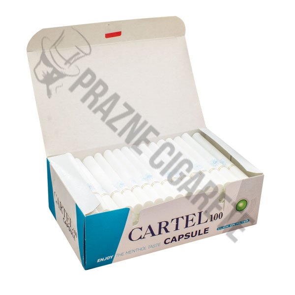 Cartel Kapsula Prazne Cigarete sa klik filterom i ukusom mentola
