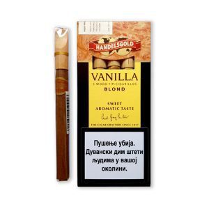 Cigarilos Handelsgold Vanila Blond sa Mustiklom