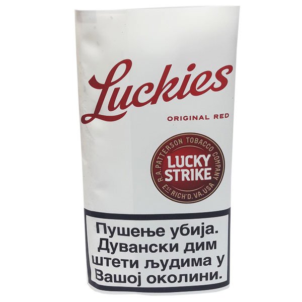 Luckies Rezani Duvan Original Red za Motanje Cigareta 20gr