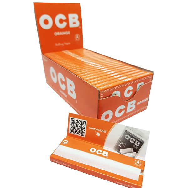 OCB Papirici Narandzasti za Motanje Duvana i Cigareta 70mm