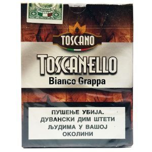 Toscanello Bianco Grappa Cigara za Pušenje