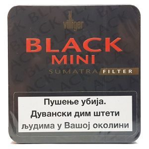 Villiger Black Mini Sumatra Filter Cigarilos