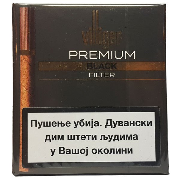 Villiger Premium Black Filter Cigarilosi