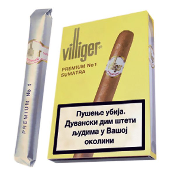 Villiger Premium No1 Sumatra Cigarilos za Pusenje