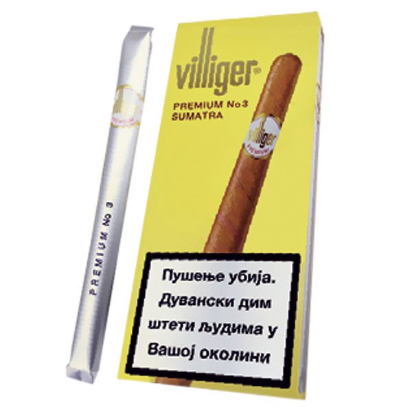 Villiger Premium No3 Sumatra Cigarilos-Tompus