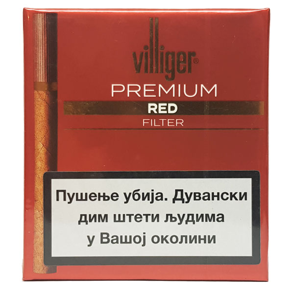 Villiger Premium Red Filter Cigarilosi