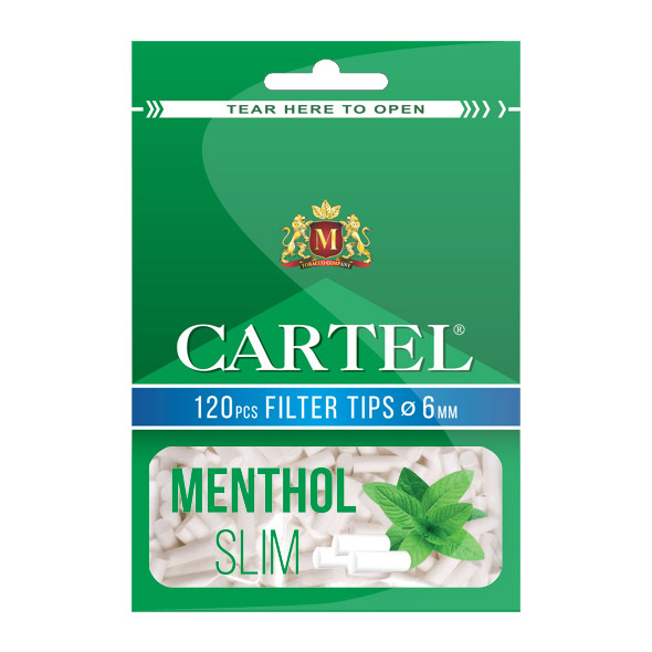 Menthol Filtercici Slim 6*15mm za savijanje mentol cigareta