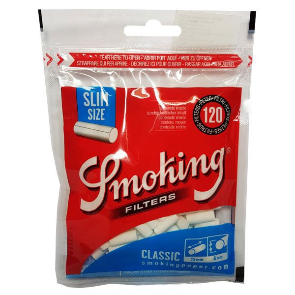 Kesica Smoking Slim Filtercici za Savijanje Cigareta