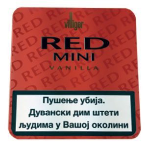 Villiger Red Mini Vanila Filter Cigarilosi