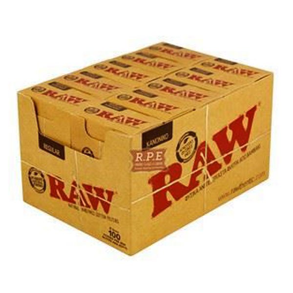 Raw Natural Slim Filteri 8mm u Kutiji za motanje duvana i cigareta