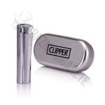 Clipper Jet Flame Upaljac za Cigare Brener Siva Poklon Kutija