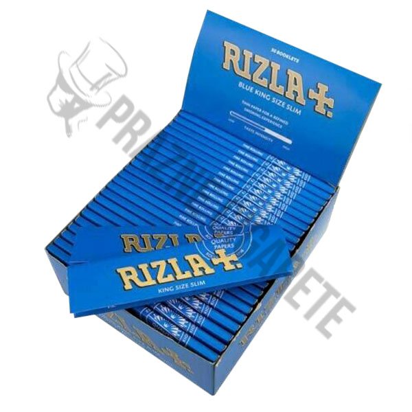 Rizla+ Plava King Size Papirici za Zavijanje Duvana