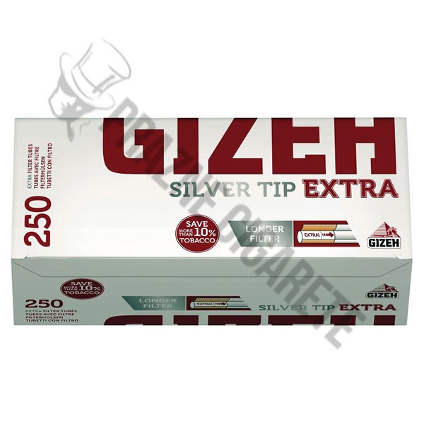 Prazne Cigarete Gizeh Silver Tip Extra Long Filter