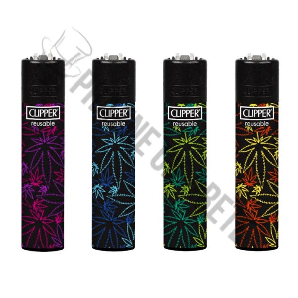 Clipper Kremen Upaljaci za Cigarete-Fluo Leaves