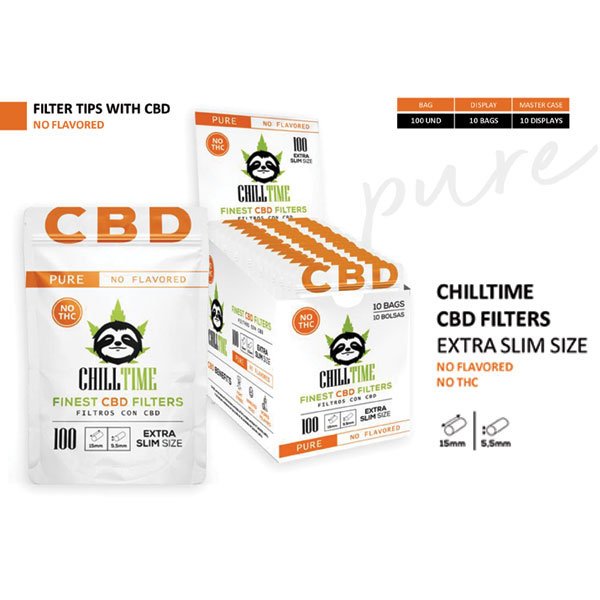 Organski Filtercici sa CBD-om Extra Slim