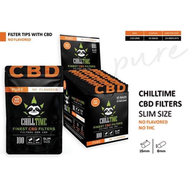 CBD Slim Organski Filtercici 6 x 15mm