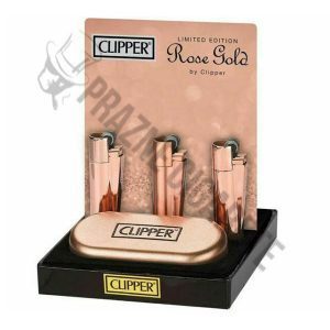 Clipper Metalni Upaljac Gold Rose-Metalik Boja