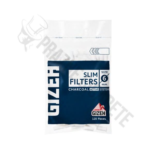 GIZEH Slim Filteri sa Aktivnim Ugljem-Carbon Filter