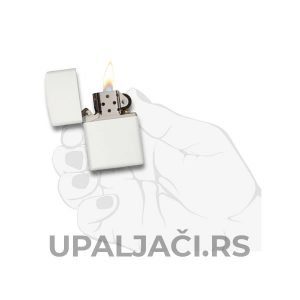 Zippo Upaljač Mat Beli-Matte White