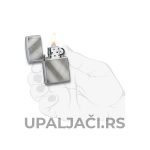 Prelep Zippo Upaljači Diagonal Weave