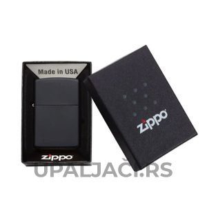 Zippo Upaljac za Cigarete Mat Crni Matte Black u Poklon Kutiji