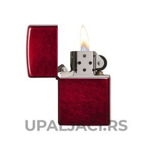 Cena za Zippo Upaljači-Candy Apple Red Plamen