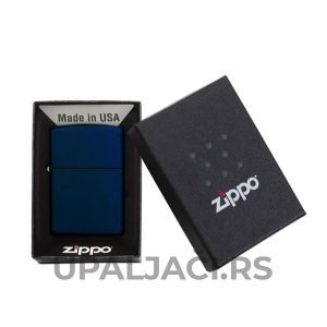 Zippo Upaljač za Cigarete Matte Navy Blue u Poklon Kutiji