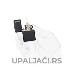Povoljno Zippo Upaljač-Matte Black Logo Zippo