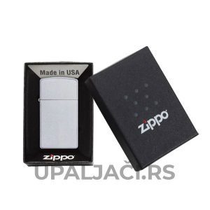 Poklon u Kutiji za Muškarca Zippo Upaljači-Slim® Satin Chrome