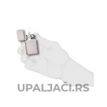 Poklon za Devojku Zippo Slim® Brushed Chrome