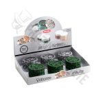 Zelena Alu Drobilica za Duvan Wood 3 Dela