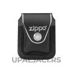 Crna Futrola od Kože za Zippo Upaljač