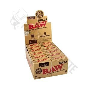 Raw Rolls King Size Slim 5m Papirići Kutija