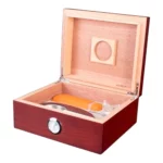 Humidor za 40 Cigara+Sekač+Futrola+Pepeljara-Muški Poklon Set za Tompus