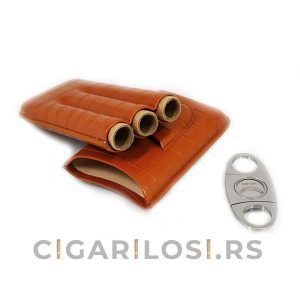 Futrole za 3 Cigare+Sekač Tompusa-Myon