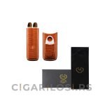 Futrola za 2 Cigare+Sekač za Tompuse-Myon Brown