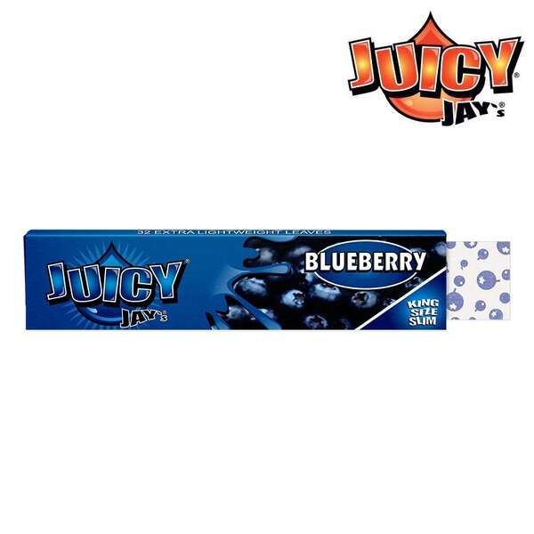 Juicy Jays Blueberry King Size Papirići sa Aromom Borovnica