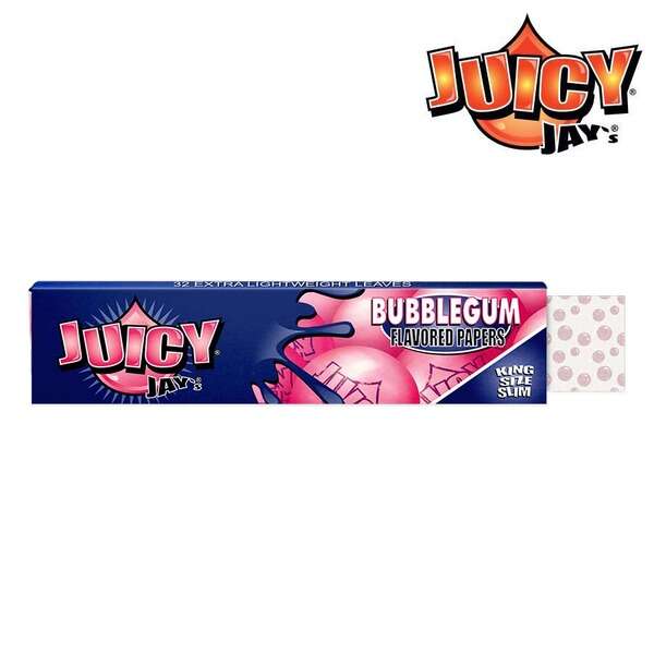 Juicy Jays Bubble Gum King Size Rizle sa Aromom