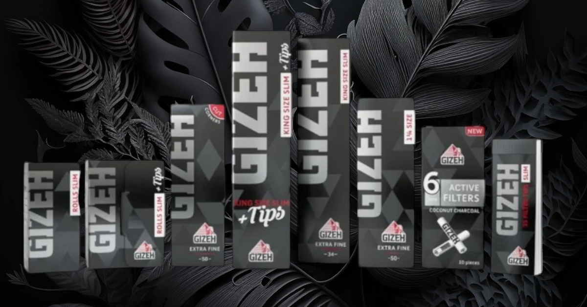 Gizeh Black Premium Papirici