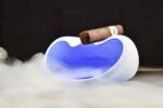 BLUE Mala Pepeljara za 2 Cigare-Czevitrum Salamander
