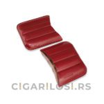 Futrola za 4 Toscano Toscanello Cigare-Egoist Crvena