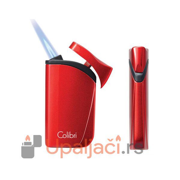 CRVENI Upaljači za Cigare Brener COLIBRI Falcon-1 Plamen