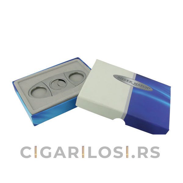 Silver Match Sekač za Cigare, Cigarilose, Tompuse-poklon kutija