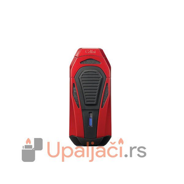 Crveni Colibri BOSS Brener Upaljač za Cigare-3 Plamena+ Sekač Tompusa Giljotina