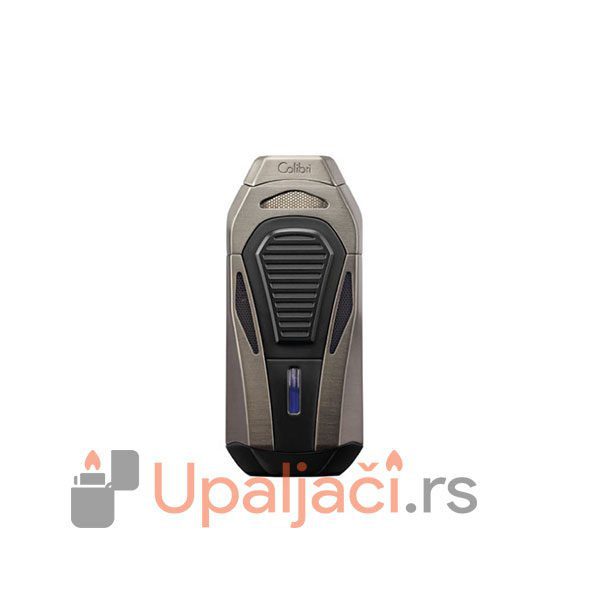 Sivi Colibri BOSS Brener Upaljač za Cigare-3 Plamena+ Sekač Tompusa Giljotina