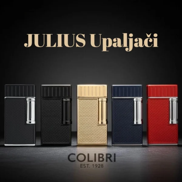 Colibri Julius – Double Soft Flame Upaljač za Cigare