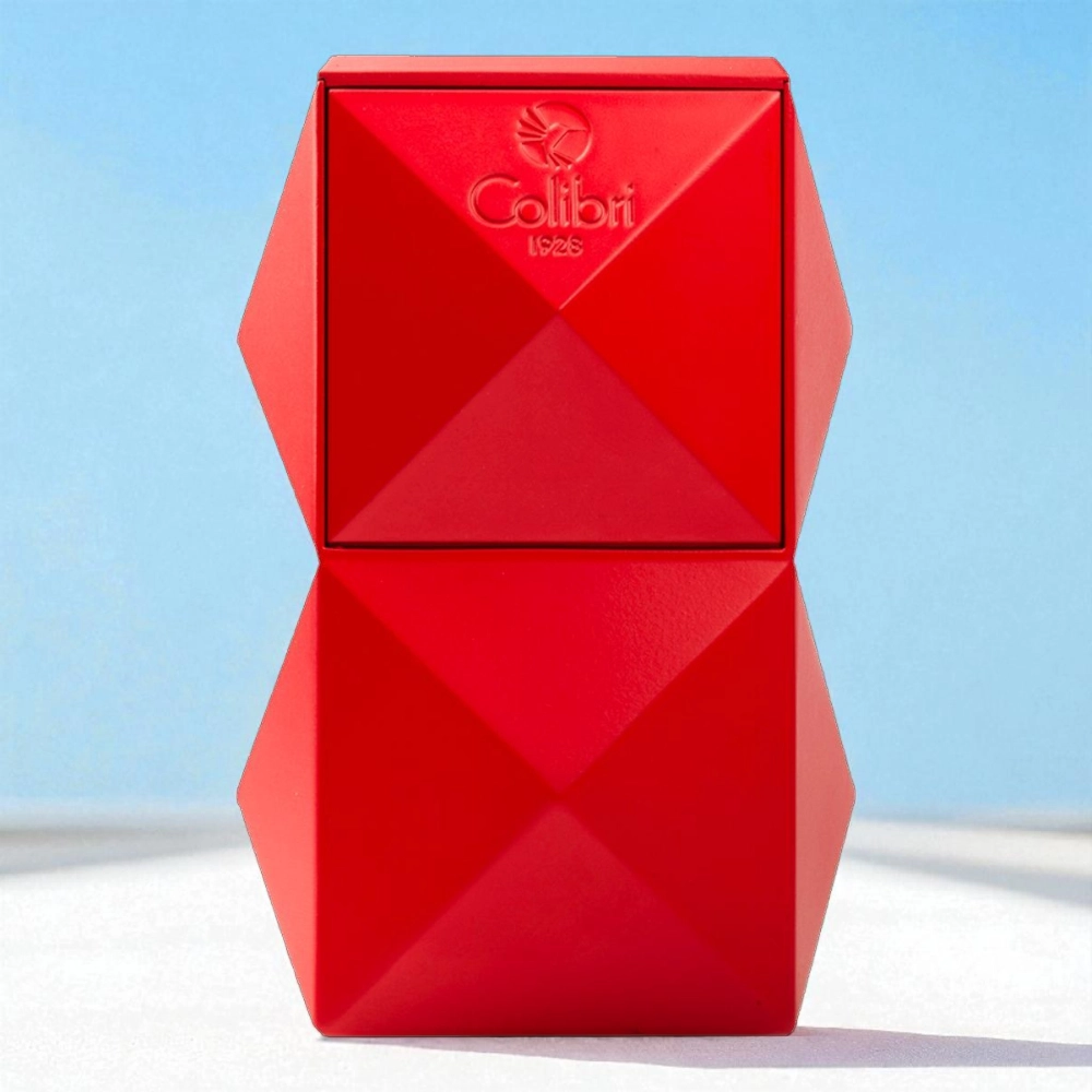 colibri-quasar-upaljac-za-cigare-crveni Colibri Quasar upaljač crveni – atraktivan stoni brener upaljač za tompuse