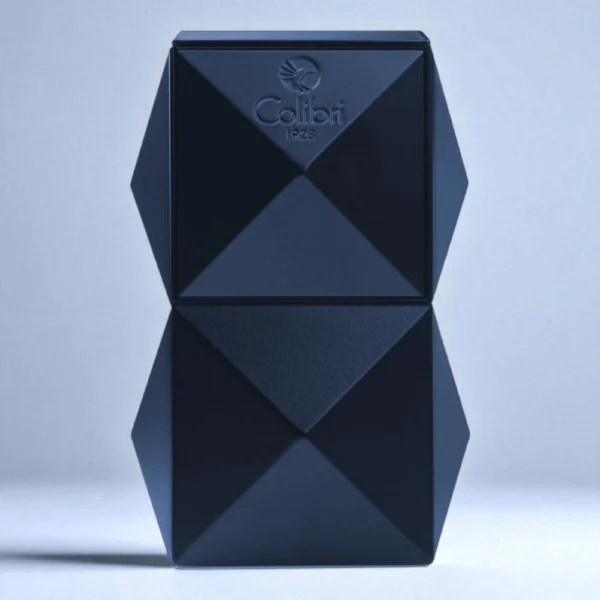Colibri Quasar Desk Lighter plavi – luksuzni stoni upaljač za tompuse